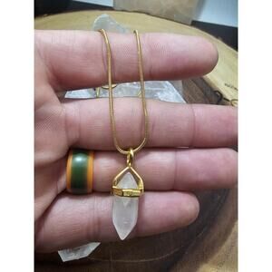 Quartz Crystal double point